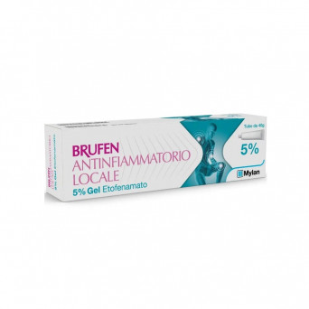 Brufen antinfiammatorio locale 5% gel tube de 40 g