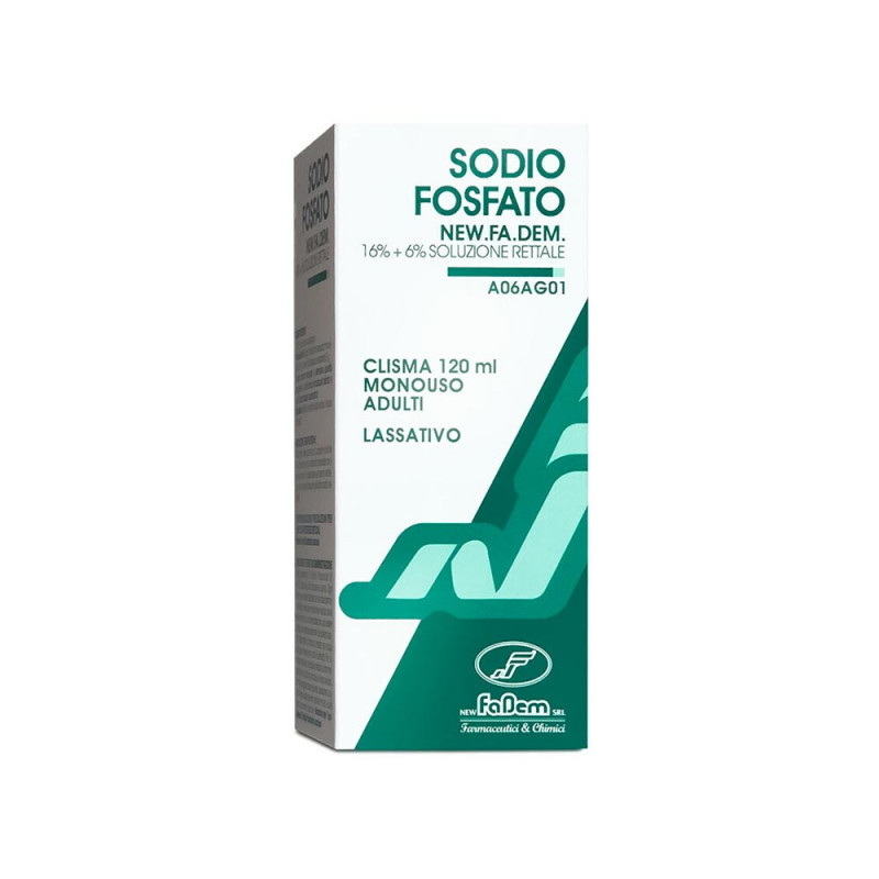 Sodio Fosfato soluzione rettale 120 ml