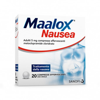 Maalox nausea 5 mg 20 comprimés effervescents