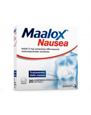 Maalox nausea trattamento della nausea per adulti in compresse effervescenti