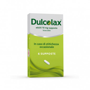 Dulcolax 10 mg adults 6 suppositories in case of occasional constipation