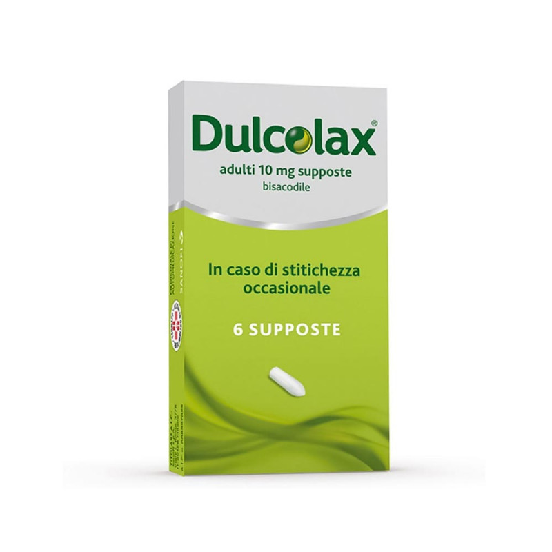 Dulcolax 10 mg adultes 6 suppositoires