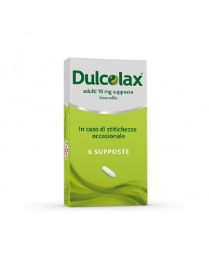 Dulcolax 10 mg adults 6 suppositories in case of occasional constipation