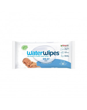 Water Wipes Lingettes nettoyantes à base d'eau 60 pièces