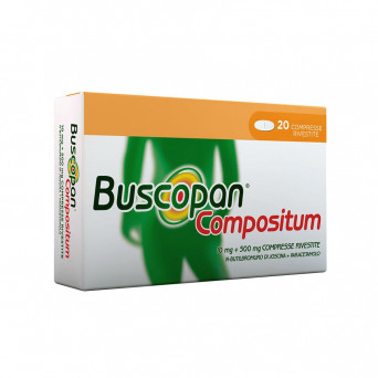 Buscopan compositum 20 tablets