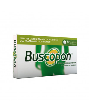 Buscopan 10 mg 30 Tabletten spastisch-schmerzhafte Erscheinungen des Magen-Darm-Traktes