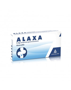 Alaxa 5 mg 20 gastro-resistant tablets indicated in the short-term treatment of occasional constipation