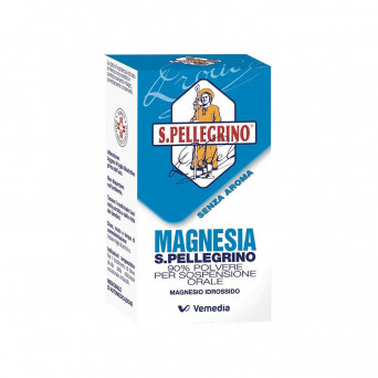 Magnesia San Pellegrino indicated for the short-term treatment of occasional constipation and as an antacid