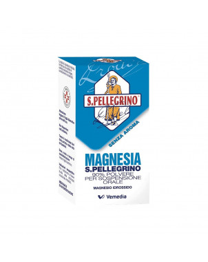 Magnesia San Pellegrino indicated for the short-term treatment of occasional constipation and as an antacid