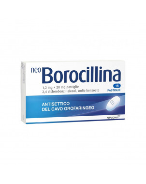 Neoborocillina antiséptico de la cavidad orofaríngea 16 comprimidos.