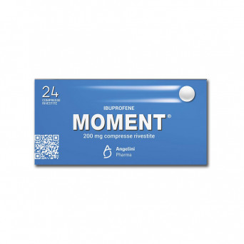 Moment 200 mg 24 tablets fights pain and inflammation of various origins and natures