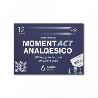 Momentact Analgesico 12 sachets fights pain and inflammation of various origins and natures