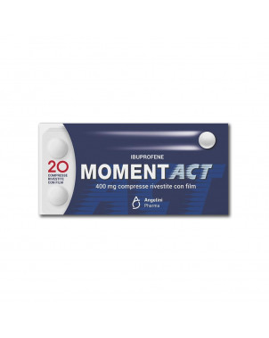 Momentact 400 mg 20 compresse combatte il dolore e l'infiammazione di varia origine e natura