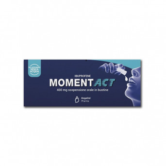 Momentact 400 mg oral suspension 8 sachets fights pain and inflammation of various origins and natures