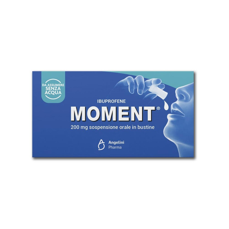 Moment 200 mg oral suspension 8 envelopes