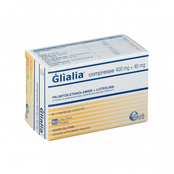 Glialia 60 tablets indicated for the treatment of neurological disorders of an inflammatory nature