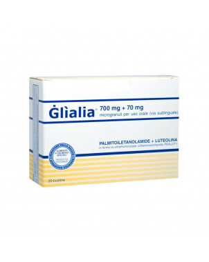 Glialia 20 sachets useful as an antioxidant in cases of neurological-inflammatory disorders