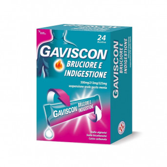 Gaviscon Bruciore e indigestione 24 sachets