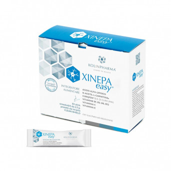 Xinepa Easy 30 sachets indicated to support the nervous system and reduce tiredness and fatigue