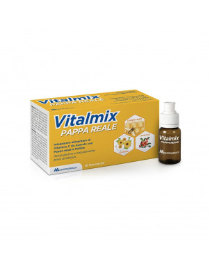 Vitalmix pappa reale 10 flaconcini contribuisce al normale metabolismo energetico