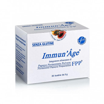 Immunage 30 sachets food supplement of fermented Papaya powder FPP