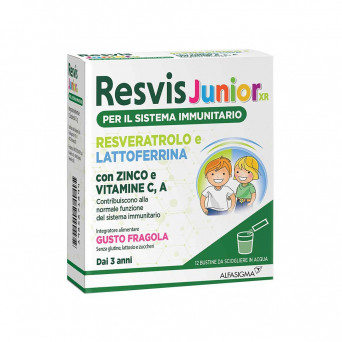 Resvis Junior XR 20 bustine integratore alimentare per il sistema immunitario