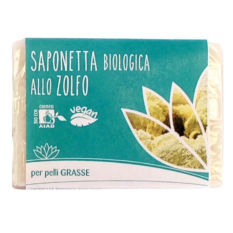 Savon bio au soufre pour peaux grasses 100 g