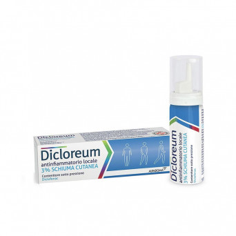 Dicloreum antinfiammatorio locale 3% Hautschaum 50 g