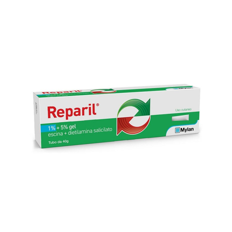 Reparil 1%+5% gel tube 40g