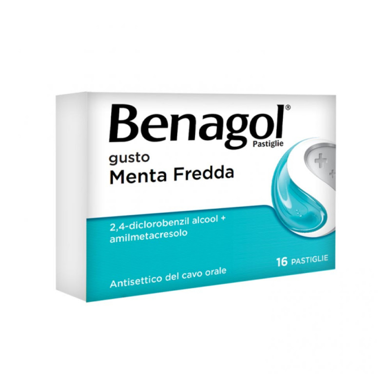 Benagol 16 cold mint tablets