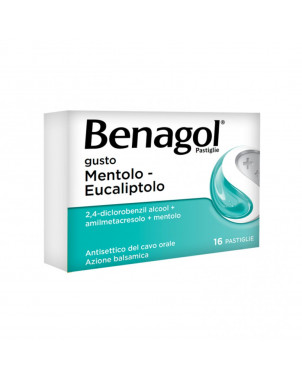 Benagol Menthol Eucalyptus Lozenges Provides relief from sore and burning throats