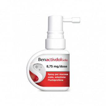 Benactivdol-Halsspray 15 ml zur Behandlung akuter Schmerzen bei Halsschmerzen