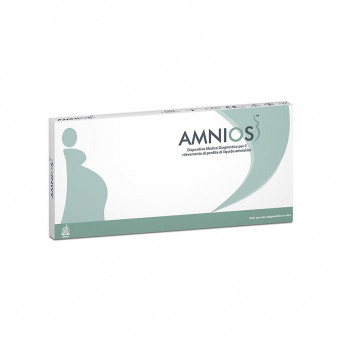 Amnios test 2 pieces diagnostic medical device for the detection of amniotic fluid leaks