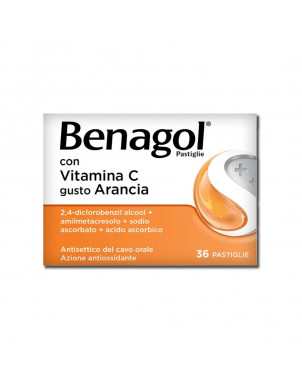 Benagol vitamin C 36 orange tablets