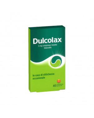 Dulcolax 40 compresse in caso di stitichezza occasionale