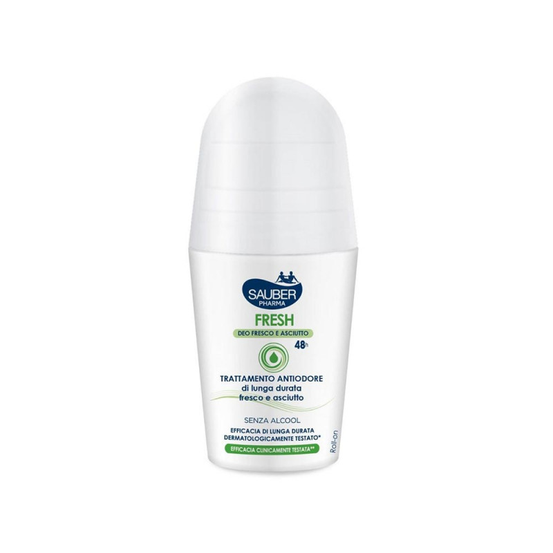 Sauber Fresh Deo fresco e asciutto roll-on 50 ml