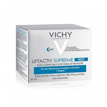 Vichy Liftactiv Supreme crema notte 50 ml trattamento correttivo anti-rughe rassodante viso