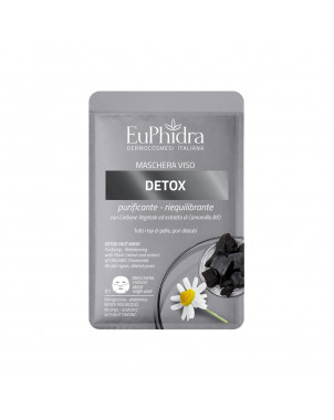 EuPhidra maschera viso detox ad azione purificante e riequilibrante