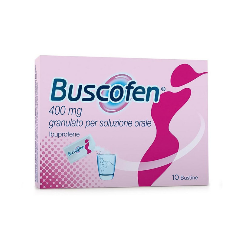 Buscofen 10 Beutel 400 mg Granulat zur Herstellung einer Lösung zum Einnehmen