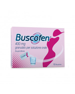 Buscofen 10 sachets 400 mg granules for oral solution