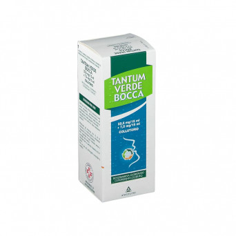 Tantum verde mouthwash 240 ml indicated for mouth and gum irritations