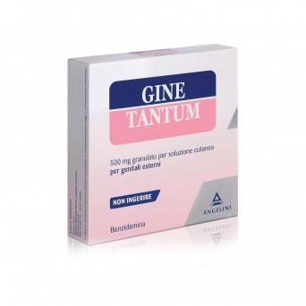 Ginetantum 10 sachets indicated in case of vaginal itching, irritation and burning