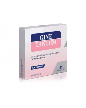 Ginetantum 10 sachets indicated in case of vaginal itching, irritation and burning