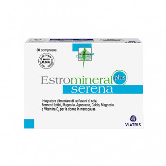 Estromineral Serena Plus food supplement useful for alleviating the symptoms of menopause