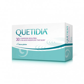 Quetidia 30 tablets food supplement promotes relaxation and mental well-being