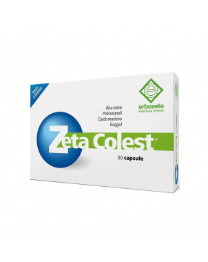 Zeta Colest 30 capsules food supplement indicated to support lipid metabolism