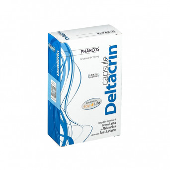 Deltacrin 60 capsules food supplement indicated to combat hair loss