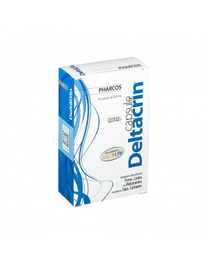 Deltacrin 60 capsules food supplement indicated to combat hair loss