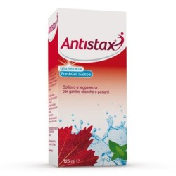 Antistax
freshgel gambe
extra freschezza
Sollievo e leggerezza per gambe stanche e pesanti
Tubo da 125 ml