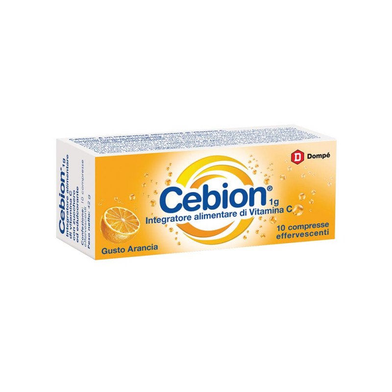 Cebion Brause Vitamin C Orange 10 Tabletten